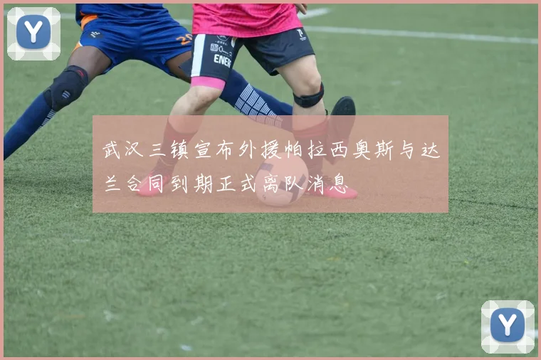 武汉三镇宣布外援帕拉西奥斯与达兰合同到期正式离队消息